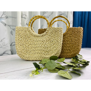 SUMMER BOHO STRAW PURSE