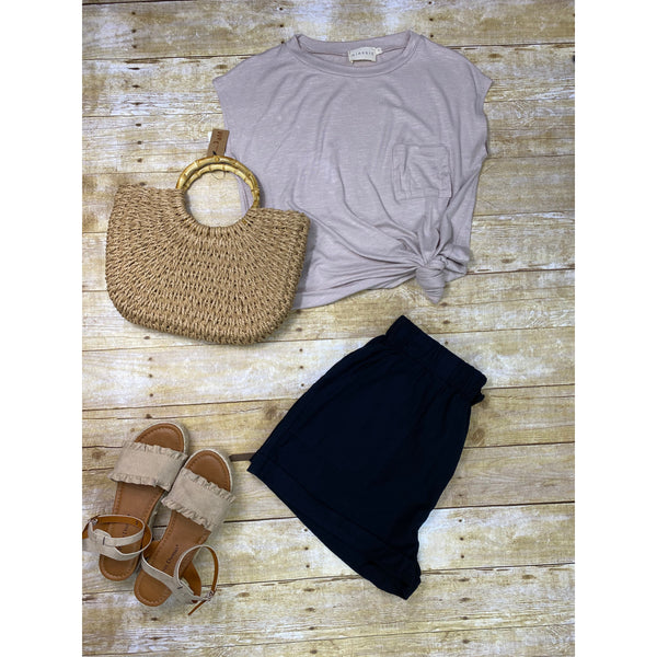 SOFT AND COMFY MUSCLE SLEEVE TOP