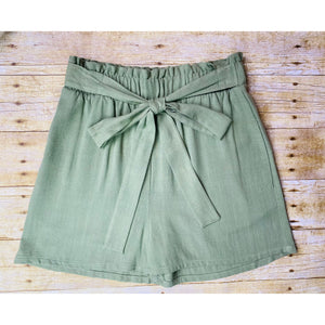 VANILLA BAY PAPER BAG SHORTS