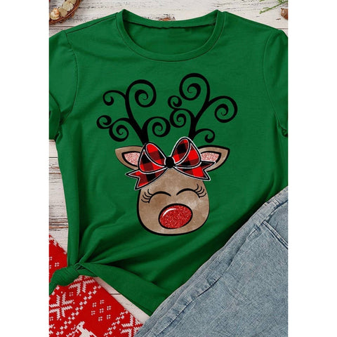Christmas Reindeer Tee
